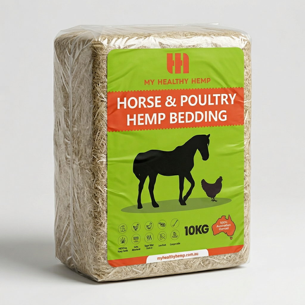 My Healthy Hemp 10 kg — 10 kg bale · fine cut compression bale
