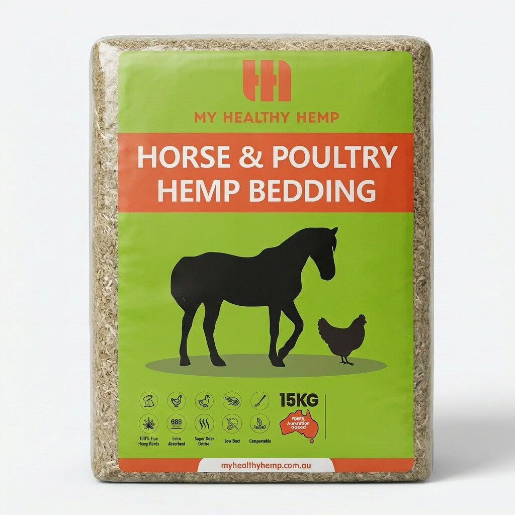 My Healthy Hemp 15 kg — 15 kg bale · coarse cut compression bale