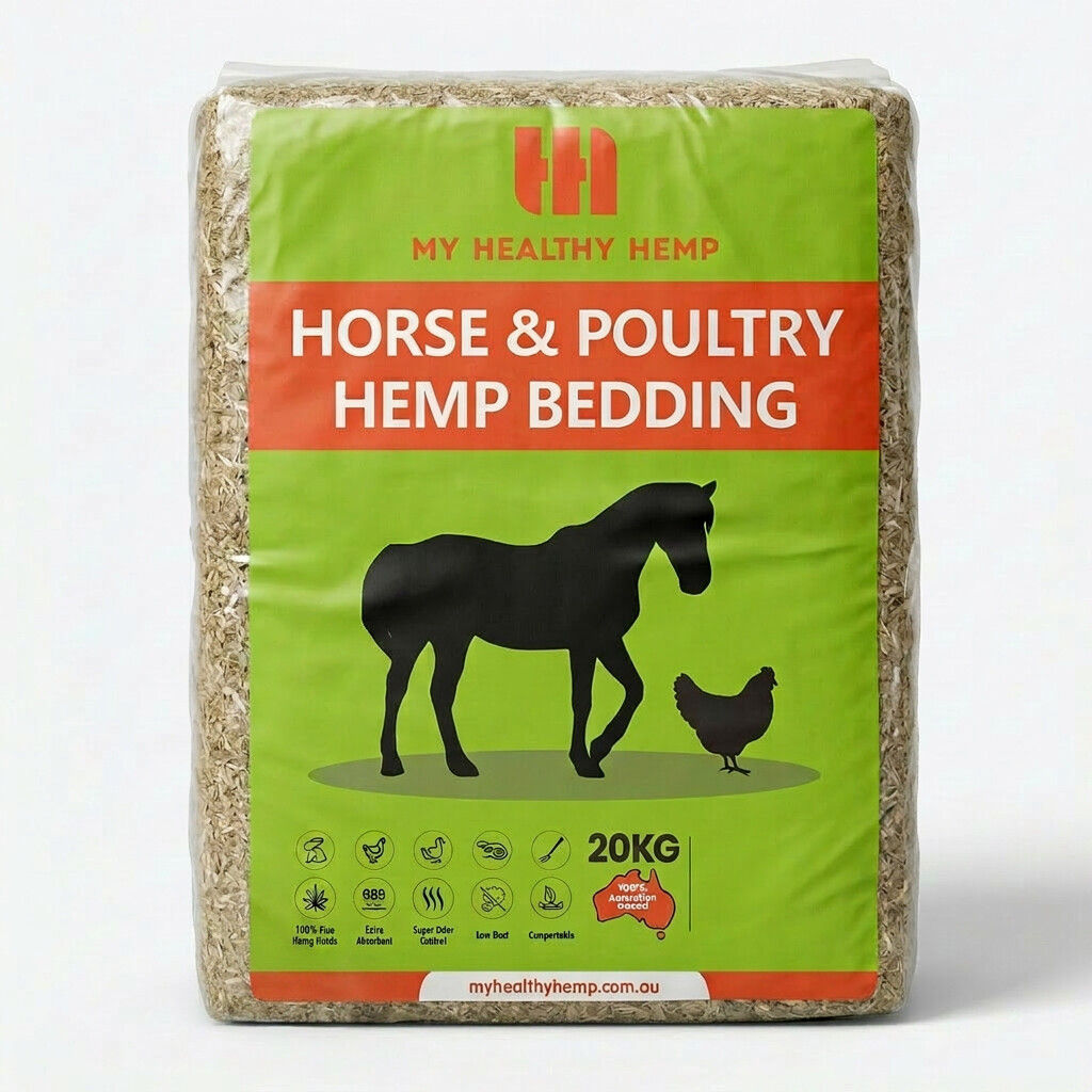 My Healthy Hemp 20 kg — 20 kg commercial bale · coarse cut compression bale