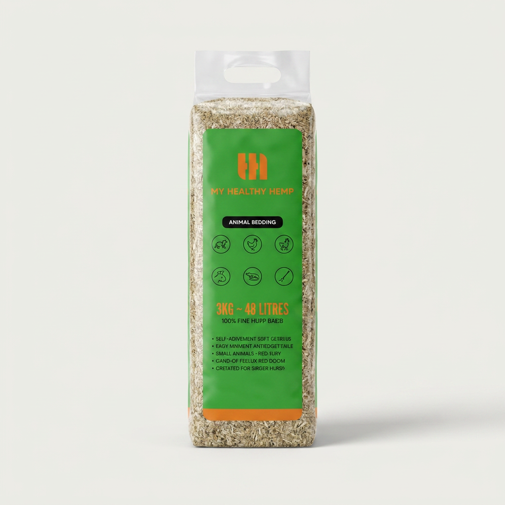 My Healthy Hemp Small Animals — 3 kg compression bale · fine cut compression bale
